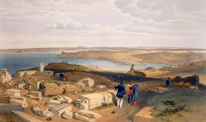 Sebastopol vom alten Chersones, Tafel aus 